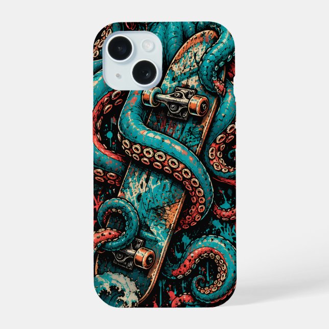 Lula Kraken Grip | Monstro Ousado do Oceano em Gra (Verso)
