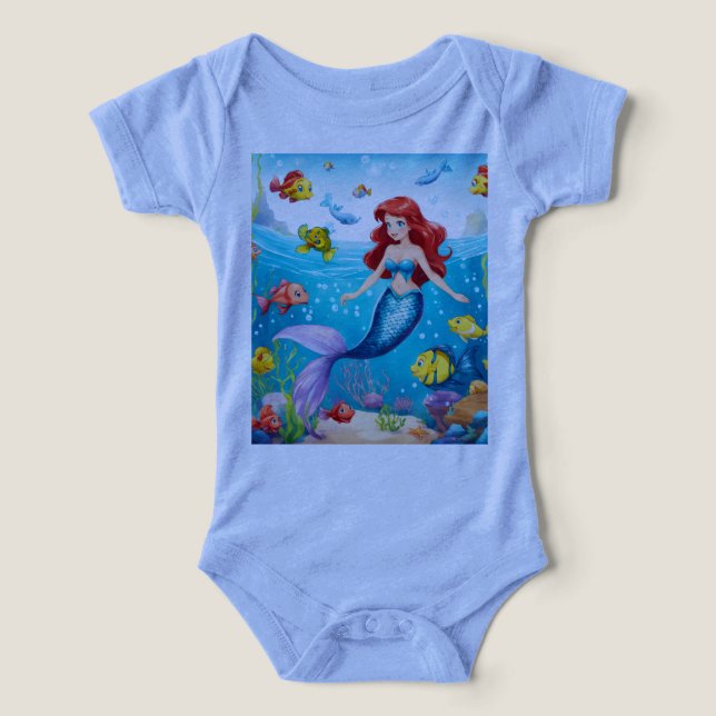 LullabyThreads – Camisetas de Bebê Sonhador (Design frontal)