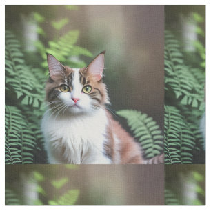 Lulu, O Gato De Ragdolas Marrom E Branco, Tecido