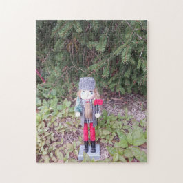 Lumberjack Nutcracker Quebra-cabeça