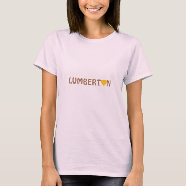 Lumberton, NC / por: Opal01 T-Shirt (Frente)