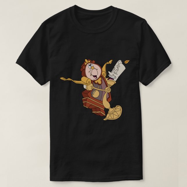 Lumiere e cogsworth Classic T-Shirt (Frente do Design)