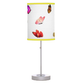 Luminária De Mesa Borboletas Lâmpada de Mesa do chão
