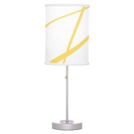 Luminária De Mesa Elegante Moderno Branco da Trendy Yellow