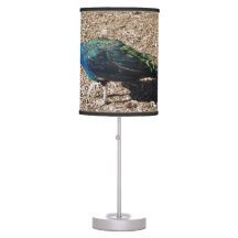 Indian Blue Peafowl lamp or shade