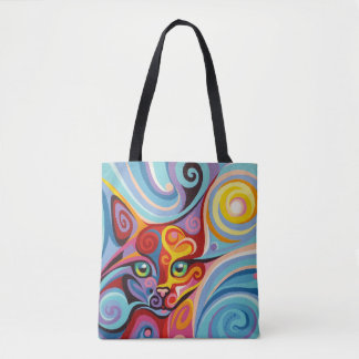 Luna Moon Gatinho Tote Bag Sujeira