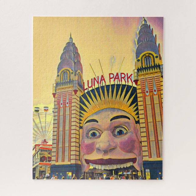 Luna Park Sydney Quebra-cabeça (Vertical)