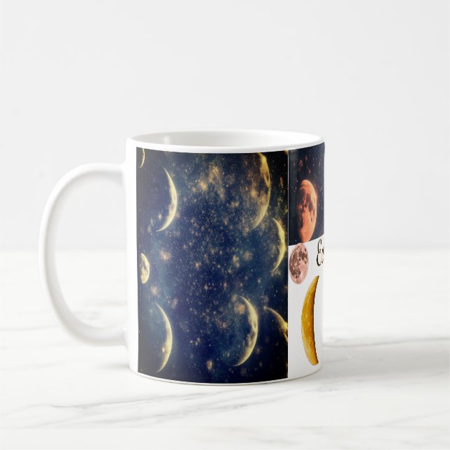 Lunar - Xícara de café de chá cósmico (Esquerda)