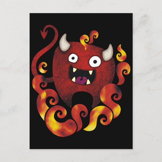 Lunatik! Cartões postais Demon (Frente)