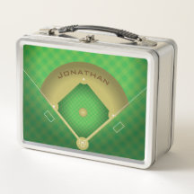 Lunchbox de Design de Diamante de Baseball