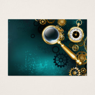 Lupa no estilo Steampunk