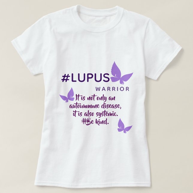 Lupus Warrior - Seja gentil - T-shirt (Frente do Design)