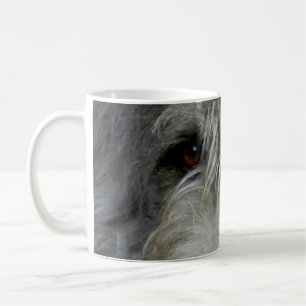 Lurcher acima próximo - caneca uma