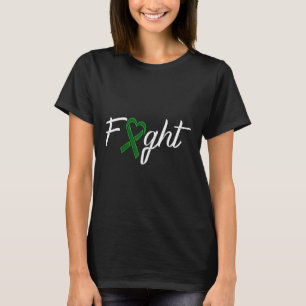 Luta Contra A Fita Verde Estigma Camisa Saúde Ment
