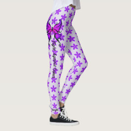 Luta contra as leggings femininas de texto persona