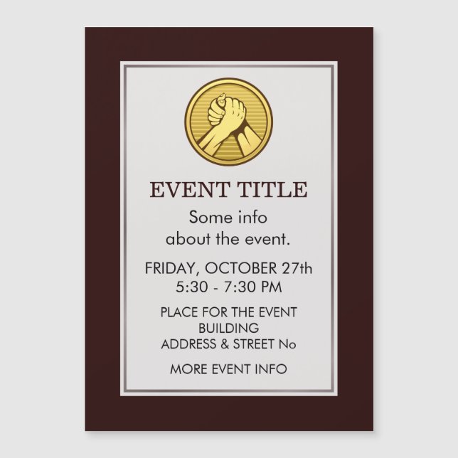 Luta do braço Dourada (Frente)