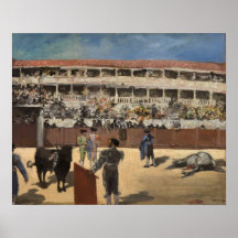 Luta em massa por Manet - Poster