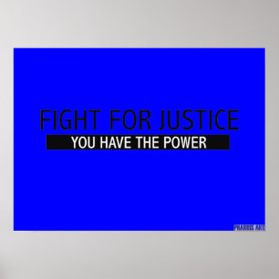 Luta pela Poster de Justiça