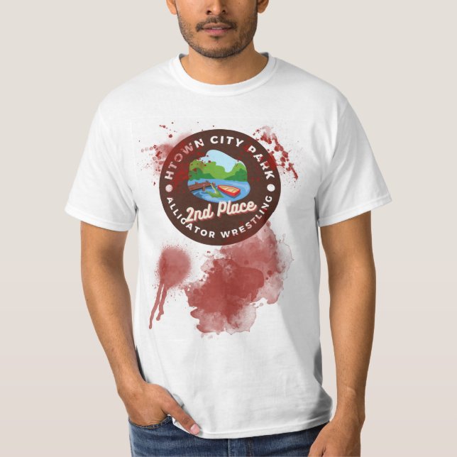 Luta T-Shirt da cidade de Hagerstown Park (Frente)