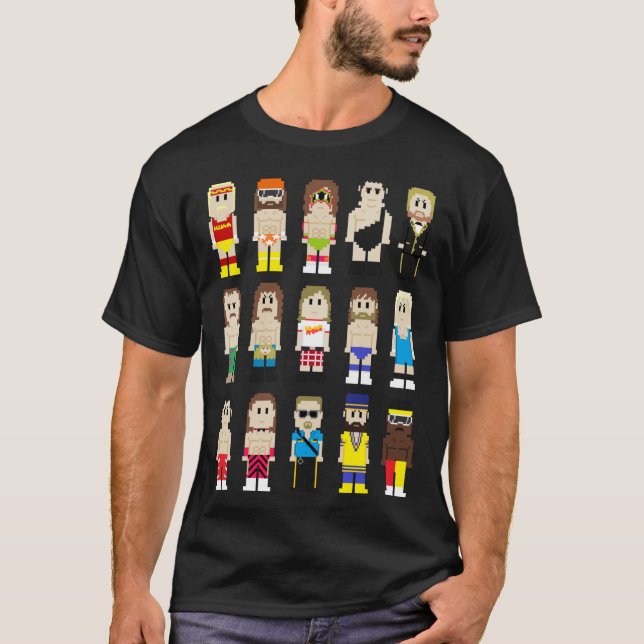 Lutadores de 8 bits! T-Shirt essencial (Frente)