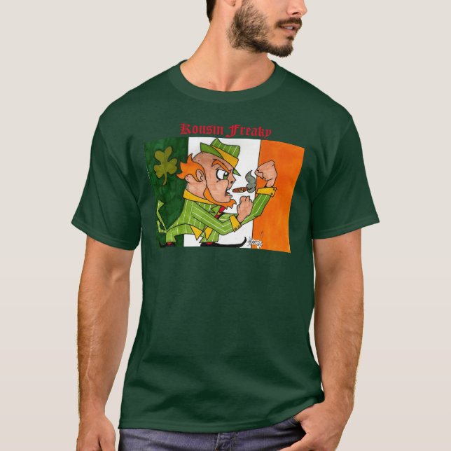 Lutando contra a camisa irlandesa (Frente)