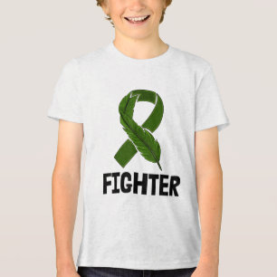 Lutar contra o Estigma Fita Verde Camisa Saúde Men
