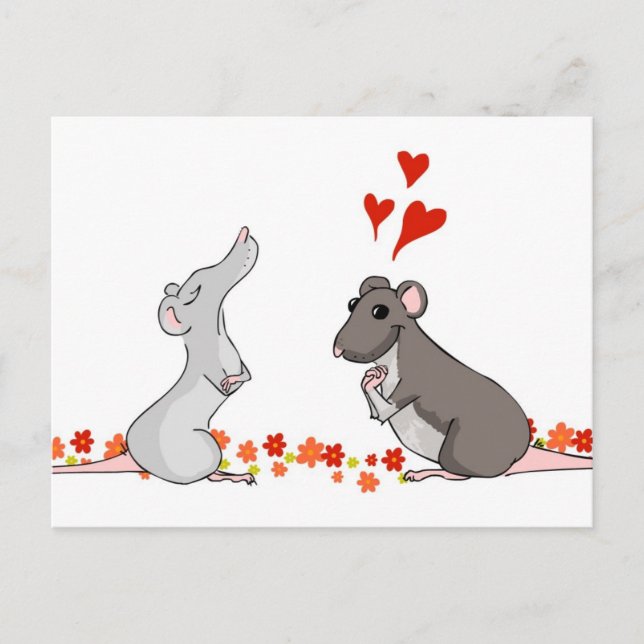 Luther in Love - cartão postal (Frente)