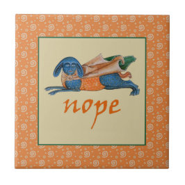 Luttrell Psalter Critter Azulejo Cerâmico