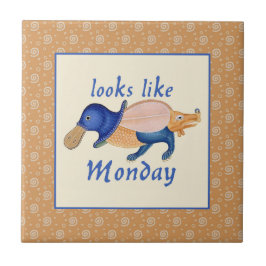 Luttrell Psalter Critter Azulejo Cerâmico