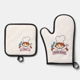 Luva de Forno Mini Masterchef para Pequenos Cozinh