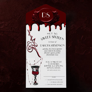 Luxo Gótico   Gozado Gory Blood Red Sweet Sessenta