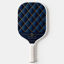 Luxo Navy e Geométrico Personalizado Dourado