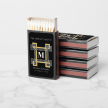 Luxuoso Monograma de Noiva com Chave Grega em Ouro