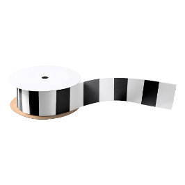 Luxury Black & White Stripes Gift Wrapping