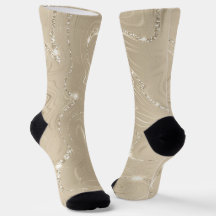 Luxury Champagne Fundo Beige Glitter