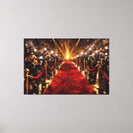 Luxury Cockapoo Red Carpet Canvas – Celebrity Dog
