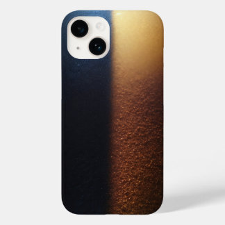 Luxury Deep Blue and Shimmering Gold Glitter Contr