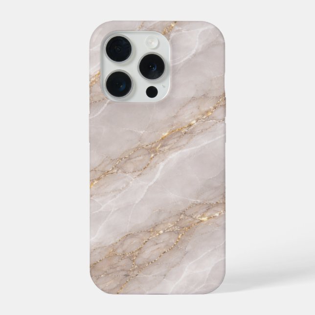 Luxury Dove Gray Marble with White Veins & Gold  (Verso)