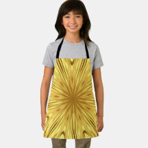 Luxury Kitchen Attire: Gilded Zenith Opulent Swirl