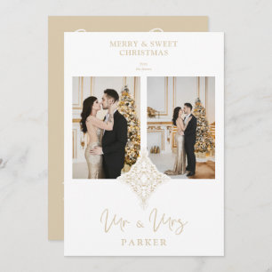 Luxury Lace MR & MRS Casamento de Natal 2 Fotos