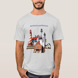 Luz da camisa do farol de Michigan