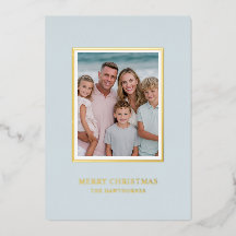 Luz de Foto de Natal Elegante Azul Pó Dourado