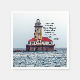 Luz dos guardanapos do Mundo