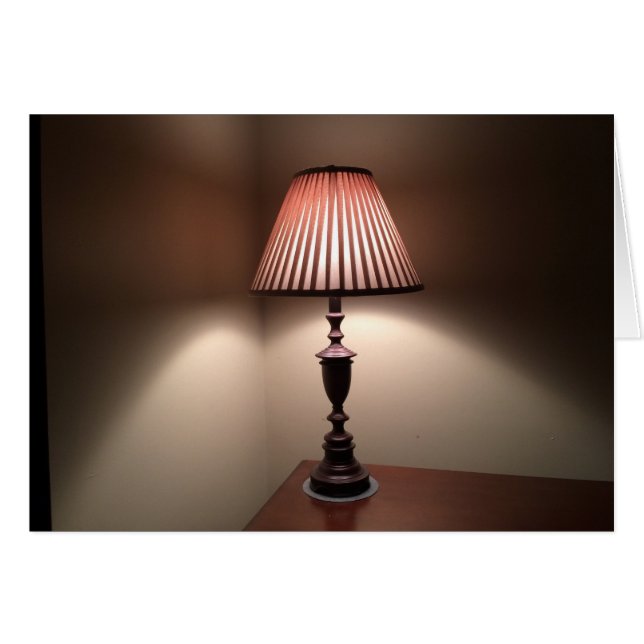 Luz e Sombra, cartão (Frente Horizontal)