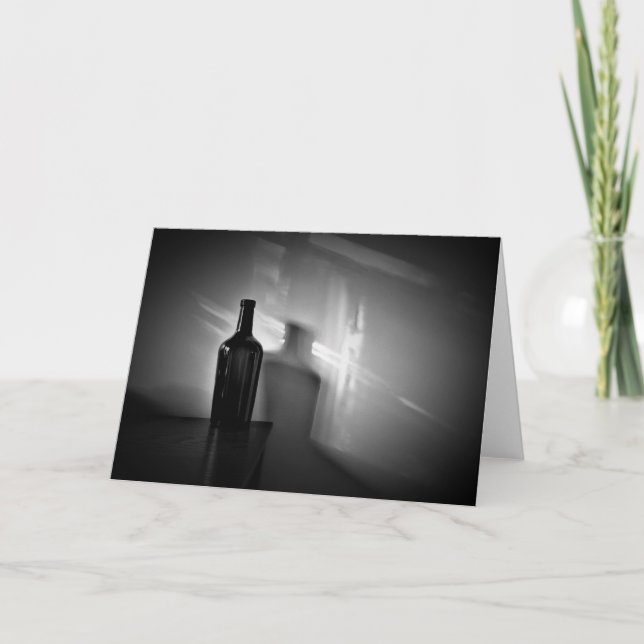 Luz e Sombra, cartão (Frente)