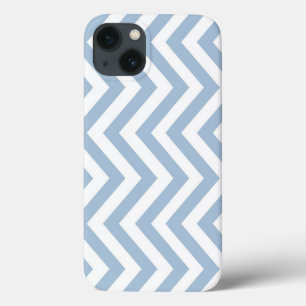 Luz - Grunge azul Chevron Textured
