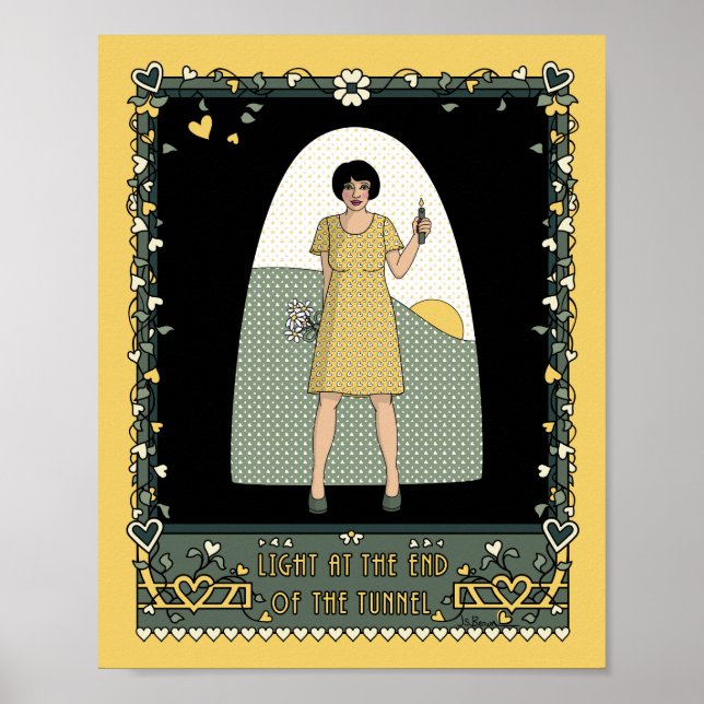 Luz No Fim Do Poster Túnel_8x10 (Frente)