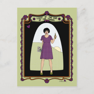 Luz No Final Do Cartão Postal Do Túnel_A_