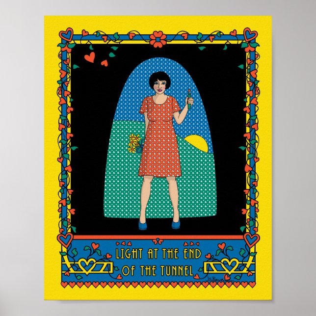 Luz No Final Do Poster Tunnel_B_8x10 (Frente)