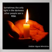 Luz no Impressão da Escuridão